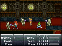 une photo d'Ã©cran de Chrono Trigger sur Nintendo Super Nes